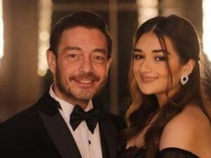 أحمد زاهر و ابنته ملك