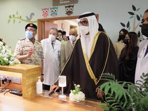 Her Highness Shaikha Thajba bin Salman bin Hamad Al Khalifa and Her Highness Shaikha Mariam bint Salman bin Hamad Al Khalifa inaugurated the Her Highness Shaikha Moza bint Hamad Al Khalifa Pediatric Cardiology and Surgery Unit at the Mohammed bin Khalifa bin Salman Al Khalifa Specialist Cardiac Centre in Awali on Thursday 23rd of June 2022. The opening ceremony took place in the presence of Her Highness Shaikha Zain bint Khalid Al Khalifa, Chairperson of the Board of Trustees of AlMabarrah AlKhalifia Founda