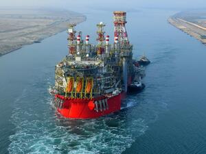 Energean floating rig 