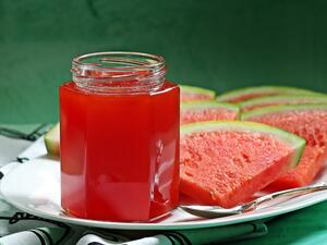 مربى البطيخ السهل والسريع