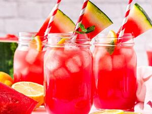 مشروبات باردة: ليموناضة البطيخ 