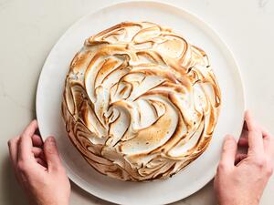 كيكة الاسكا المخبوزة في الفرن