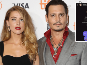 آمبر هيرد وجوني ديب 