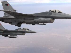 مقاتلتان أردنيتان من طراز  F-16