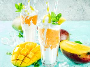 وصفة ميلك شيك المانجو