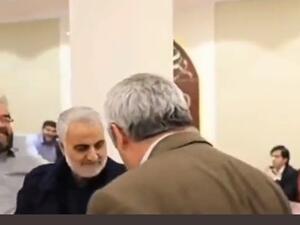 صورة من اللقاء بين سليماني والموساد
