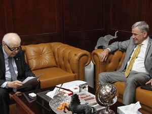 Dr. Talal Abu-ghazaleh And Brazilian Ambassador To Jordan Discuss Bilateral Relations