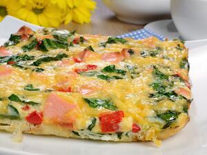 أومليت بالخضار 