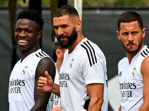 ريال مدريد مستعد لمواجهة يوفنتوس (المصدر: حساب ريال مدريد الرسمي على تويتر)