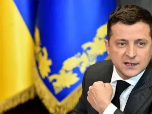 الرئيس الأوكراني فولوديمير زيلينسكي