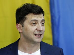 الرئيس الأوكراني فولوديمير زيلينسكي 