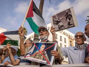 Moroccans protest Kochavi's visit 