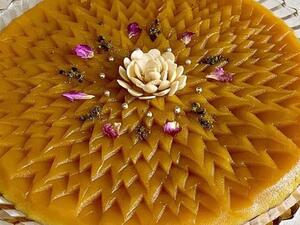 وصفة الحلاوة الفارسية بالزعفران