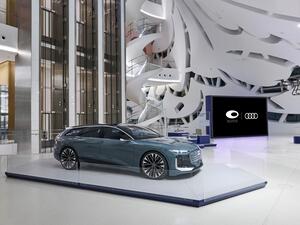 متحف المستقبل يعرض سيارة A6 Avant e-tron التجريبية من أودي