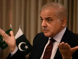 Pakistan's Prime Minister Shehbaz Sharif 