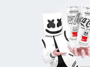 مشروب جديد من كوكاكولا مع الموسيقي مارشميلو
