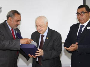 Libya’s National Planning Council Honoured Dr. Talal Abu Ghazaleh with "First-class Shield of Giving"