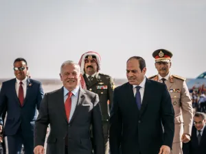 السيسي يستقبل ملك الاردن