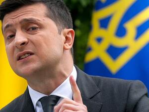 الرئيس الأوكراني فولوديمير زيلينسكي