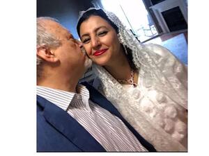 حنان العتر مع زوجها الراحل جمال خاشقجي