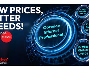 Ooredoo تواصل تعزيز نمو وتطور أعمال عملائها التجاريين من خلال خدمة الإنترنت للباقة التجارية (OIP) المُحدثة