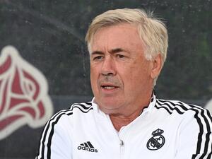 كارلو أنشيلوتي مدرب ريال مدريد (المصدر: أ ف ب)