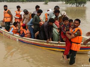 Rescuing operations in Pakistan 