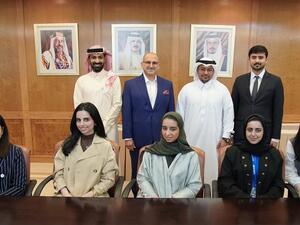 BisB’s CEO Meets Interns from Bahrain Bourse