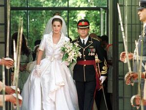 مراسم زفاف الملك عبدالله والملكة رانيا (المصدر: Getty Images)