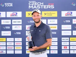 Maximilian Kieffer picked up his first DP World Tour win in Prauge (Image credit: Supplied)