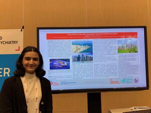 WCM-Q Student Presents Research at World Congress of Psychiatry