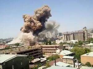 الانفجار ضرب مركز التسوق "سورمالو"