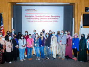 WCM-Q course promotes use of simulations in healthcare education