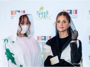 الأميرة الجوهرة مع ماجدة السديري