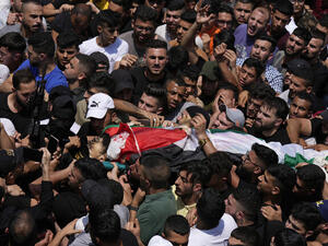 تشييع جثمان ابراهيم النابلسي