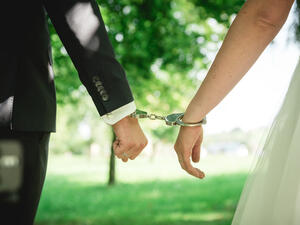 Married but under arrest 