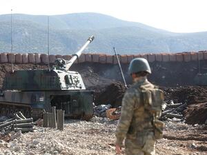 قصف مدفعي تركي