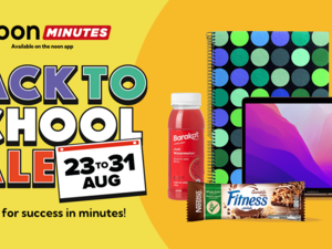 Noon Minutes’ Back to School deals delivered in 15 minutes