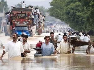 36 قتيلا في فيضانات باكستان