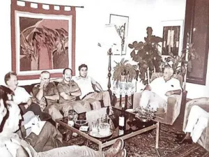 شارون التقى بـ بشير الجميل
