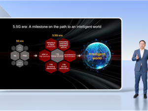 هواوي: تقنية الجيل الخامس والنصف (5.5G) من المقومات الأساسية لبناء العالم الذكي  - نشر تقرير العالم الذكي