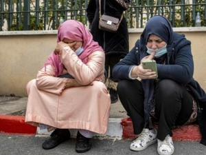 Moroccan families went for news from Ukraine 