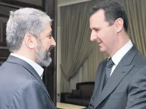 الاسد مستقبلا خالد مشعل قبل القطيعة