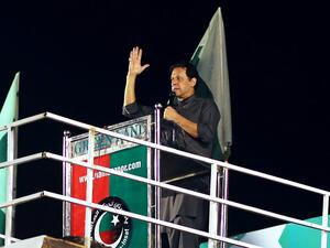 Former Pakistan's prime minister Imran Khan