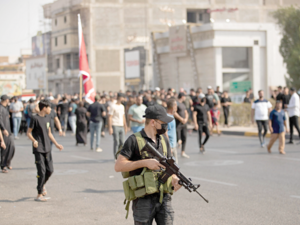 On the streets in Basra 