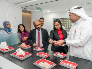 High-Level Maldivian Delegation Visits Bahrain Institute for Pearls and Gemstones (DANAT)