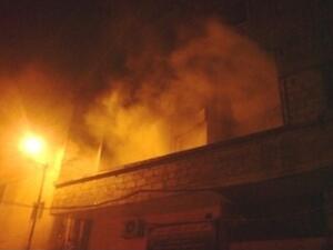House set on fire in downtown Amman 