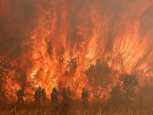 Raging Fires in Spain 