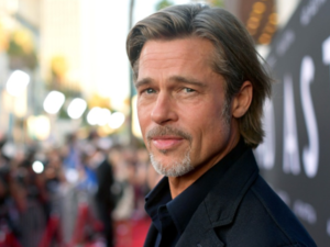 Brad Pitt at His Very First Public Art Exhibition