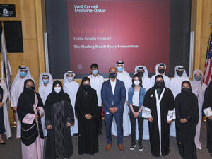 Qatari High School Students Win WCM-Q Healing Hands Essay Contest